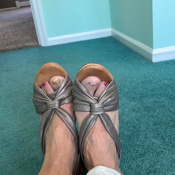 Maya platform slingback sandals - Picture 1 of 4
